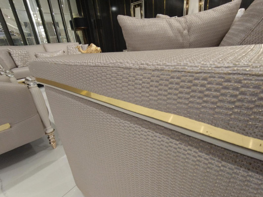 Luxury Sofa set 3+3+1+1 Seater Sofa Armchair JV Furniture Modern Furniture Set 4pcs new