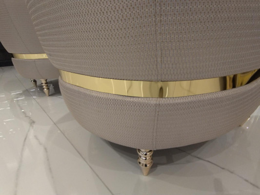 Modern sofa set 3+3+1+1 seater + coffee table sofa armchair luxury set 5 pieces. new