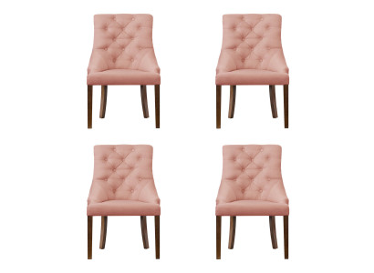 4x Chesterfield Armchair Lounge Club Upholstery Chair Chairs Seat Suite Lehn