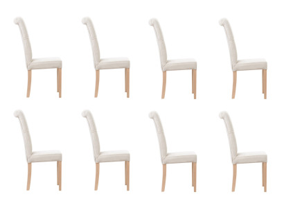 8x Design Upholstery Seat Chairs Chair See Suite Armchair Lounge Club Set