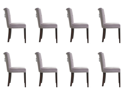 8x Upholstery Seat Chairs Chair See Suite Armchair Lounge Club Set