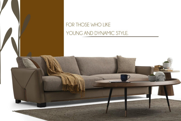 Sofa 3 Seater Three Seater Modern Fabric Beige Sofas Design Living room