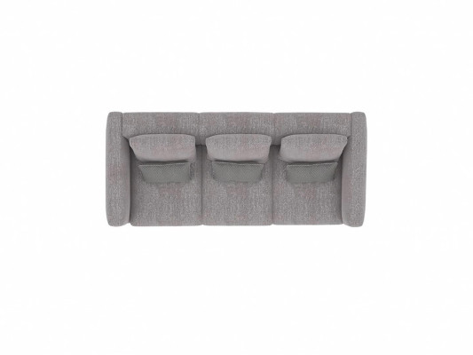 Gray Sofa Three Seater Couch Living room Modern Design Luxury Upholstered furniture