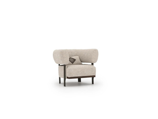 Luxury Armchair Modern Design Furnishings Upholstered furniture Textile Living room