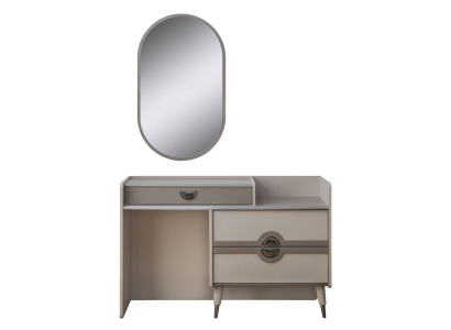 Dressing table, dressing table, make-up console, mirror console table, grey Dressing table, dressing table, make-up console, mirror console table, grey