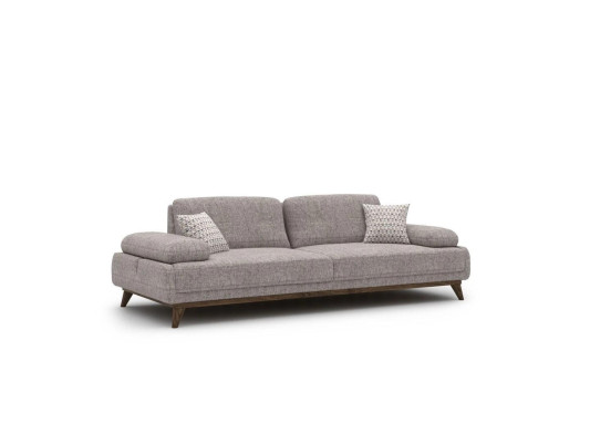 Design Upholstered furniture Three Seater Sofa Couch Textile Living room Modern Furnishings