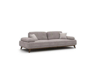 Design Upholstered furniture Three Seater Sofa Couch Textile Living room Modern Furnishings