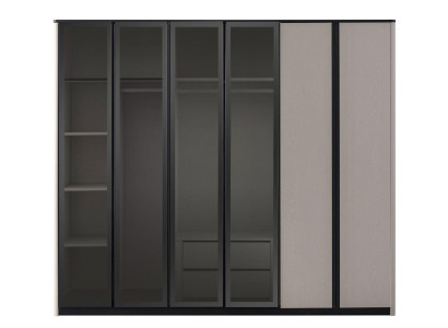 Wooden Wardrobe Wardrobe Wardrobe Wardrobe Modern Gray
