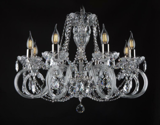 Chandelier Lamp Lamps Crystal Lights Bohemia Lid