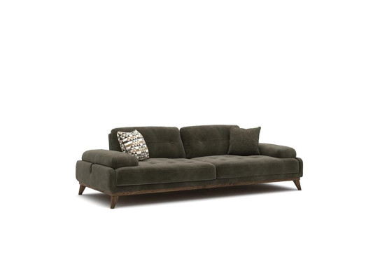 Luxury Upholstered furniture Sofa Three Seater Couch Living room Furnishings Upholstery Fabric