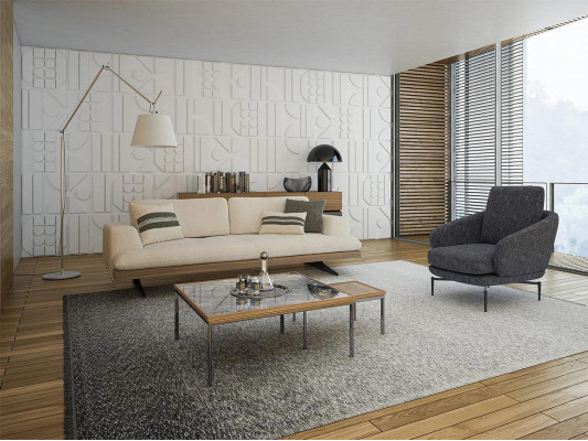 Living room Sofa Set Three Seater Sofa Couch Design Armchair Modern Coffee table new