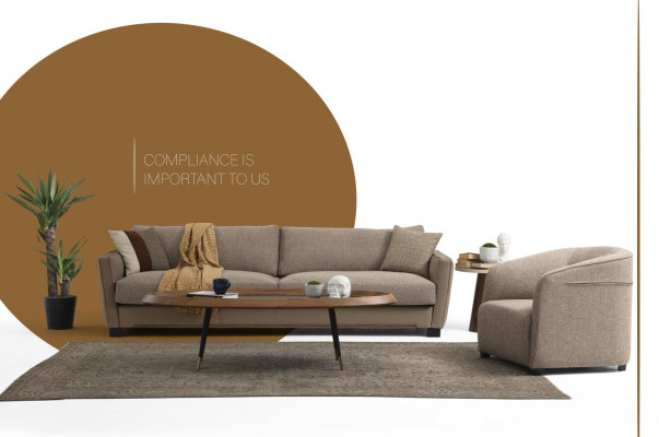 Sofa set 41 Seater Armchair Four Seater Modern Fabric Beige Set Design