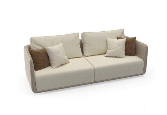 Sofa 3 Seater Furniture Fabric Three Seater Sofas Luxury Living room 235cm Textile