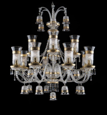 Royal Palace Bohemia Chandelier Lamp Ceiling light lights 12x Lamps