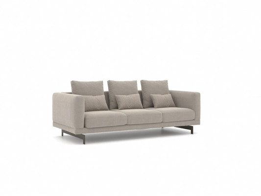 Sofa set Living room Modern Suite 2x Sofa three-seater Upholstered furniture Armchair