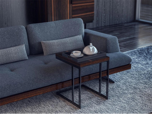 Design Gray Sofa Three Seater Couch Living room Design Modern Furnishings