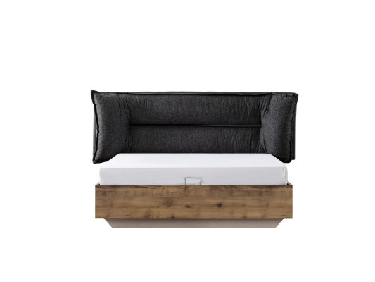 Luxury Bedroom Suite Double bed Bed Wood Set 7-piece Brown Modern