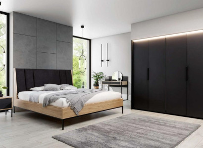 Wardrobe Black Luxury Wood Bedroom Elegant Wardrobe Design Modern