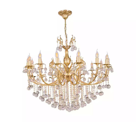 Ceiling Chandelier Chandelier Luxury Gold Ceiling lamp Luster Crystal Lamps