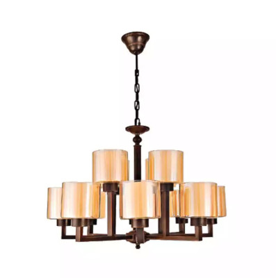 Ceiling lamp Gold Color Beautiful Ceiling Luster Glass Living room