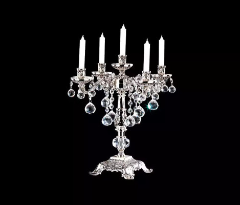 Candlestick candlestick candlestick candle holder elegant silver item