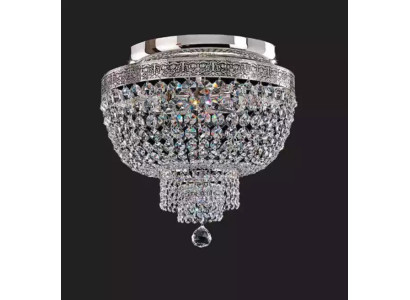 Ceiling lamp ceiling chandelier luxury silver chandelier chandelier crystal
