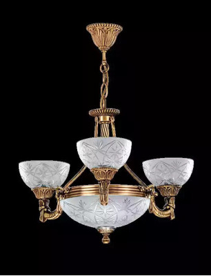 Chandelier Ceiling lamp Chandelier Ceiling Light Lamp Glass Gray Gold