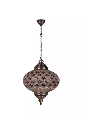 Ceiling lamp Chandelier Chandelier Chandelier Lamps Glass Brown new