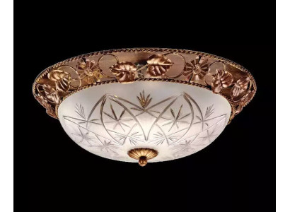 Ceiling chandelier chandelier Chandelier Ceiling lamp Lamps Glass Gold Art