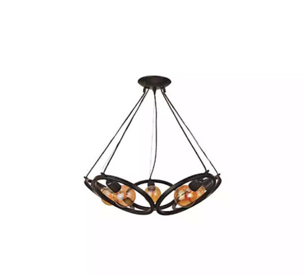 Ceiling lamp A chic lamp for the living room or bedroom new Black