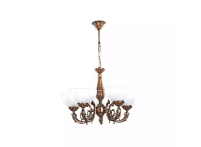 Ceiling lamp chandelier antique chandelier lamp glass gold