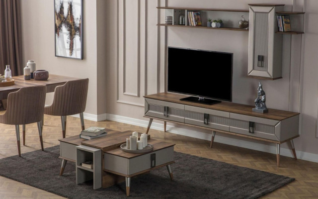 Modern brown coffee table coffee table designer sofa table side table