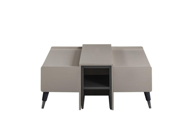 White Coffee table Modern sofa table Wood Coffee table Living room Furniture
