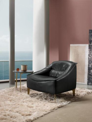 Armchair Single Seater Luxury 1Seater Upholstery Seat Designer Textile Seat Fabric Modern