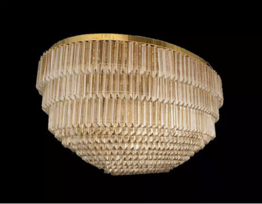Chandelier ceiling new luxury living room color gold style modern