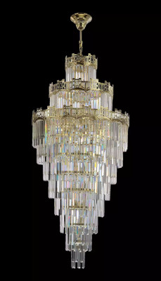 Chandelier style classic Luster drops Living room Lamp luxury 80x230