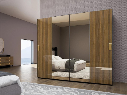 Wardrobe Luxury New Bedroom Modern Wardrobe Wood Furniture Design