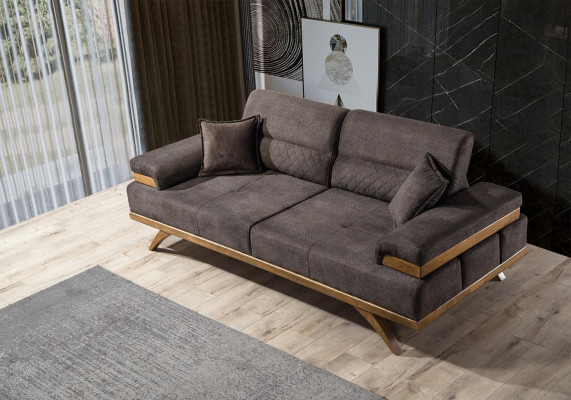 Sofa 3 Seater Designer Sofa Upholstery Sofas Couches Fabric Textile new