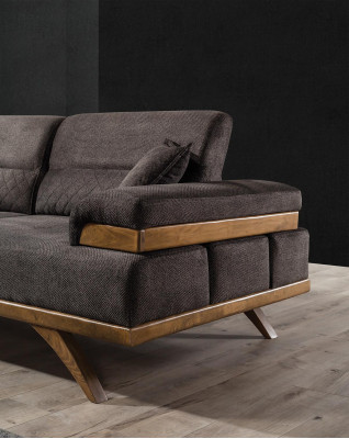 Sofa 3 Seater Designer Sofa Upholstery Sofas Couches Fabric Textile new