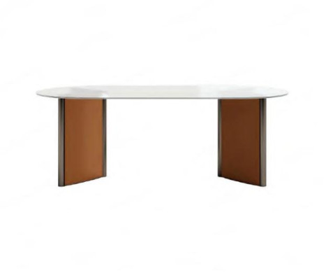 Luxury Modern Dining table Dining room Style Modern Furniture Oval Tables Wood