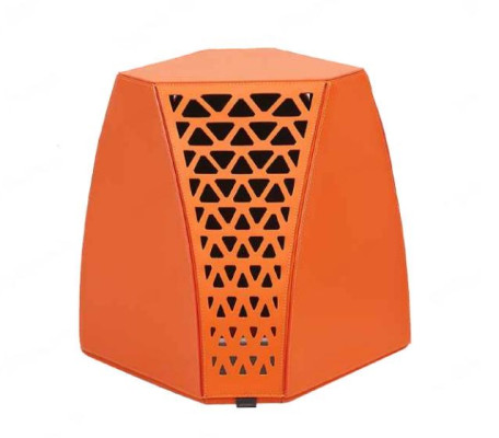 Living room Coffee table Orange Style Modern Material Wood Luxury