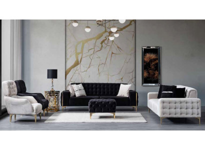 Sofa set 3+2+1+ Stool Seater for the living area Suite Sofa Cover Fabric