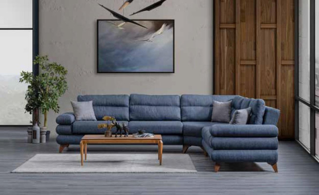 Designer Modern Sofa Corner sofa Textile Living room furniture Sofa L-shape new