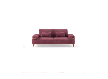 Living room Pink 3-Seater Modern Three-Seater Luxurious Upholstery Couch