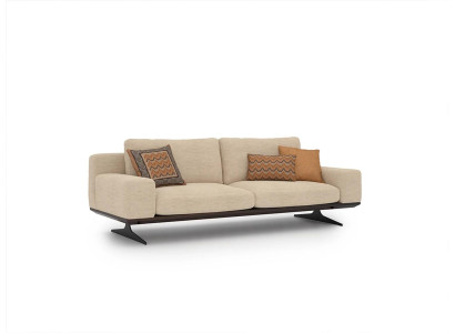 Living room Sofa Three Seater Couch Textile Furniture Upholstered Sofa Designer Furnishings