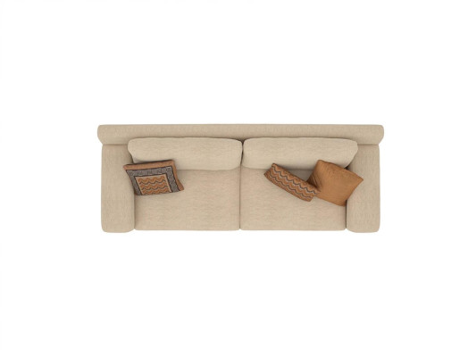 Living room Sofa Three Seater Couch Textile Furniture Upholstered Sofa Designer Furnishings