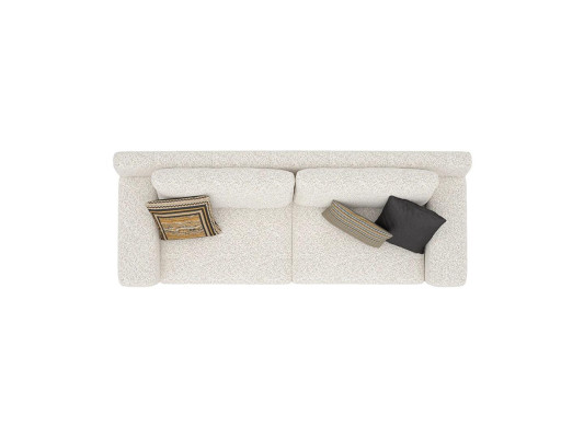Luxury Three Seater Sofa Upholstered furniture Couch Modern Living room Designer Furnishings