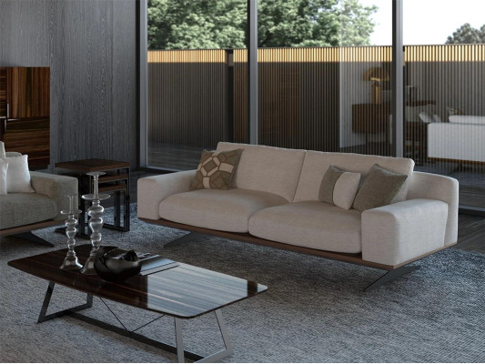 Luxury Upholstered furniture Modern Three Seater Sofa Couch Living room furniture Upholstery Sofa