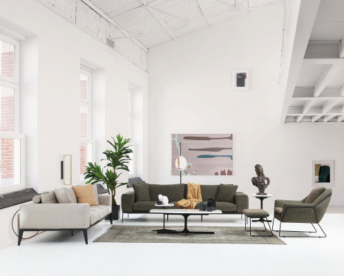Modern sofa set three-seater two-seater armchair complete set sofa set