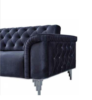 Modern sofa set three-seater two-seater armchair fabric furniture living room